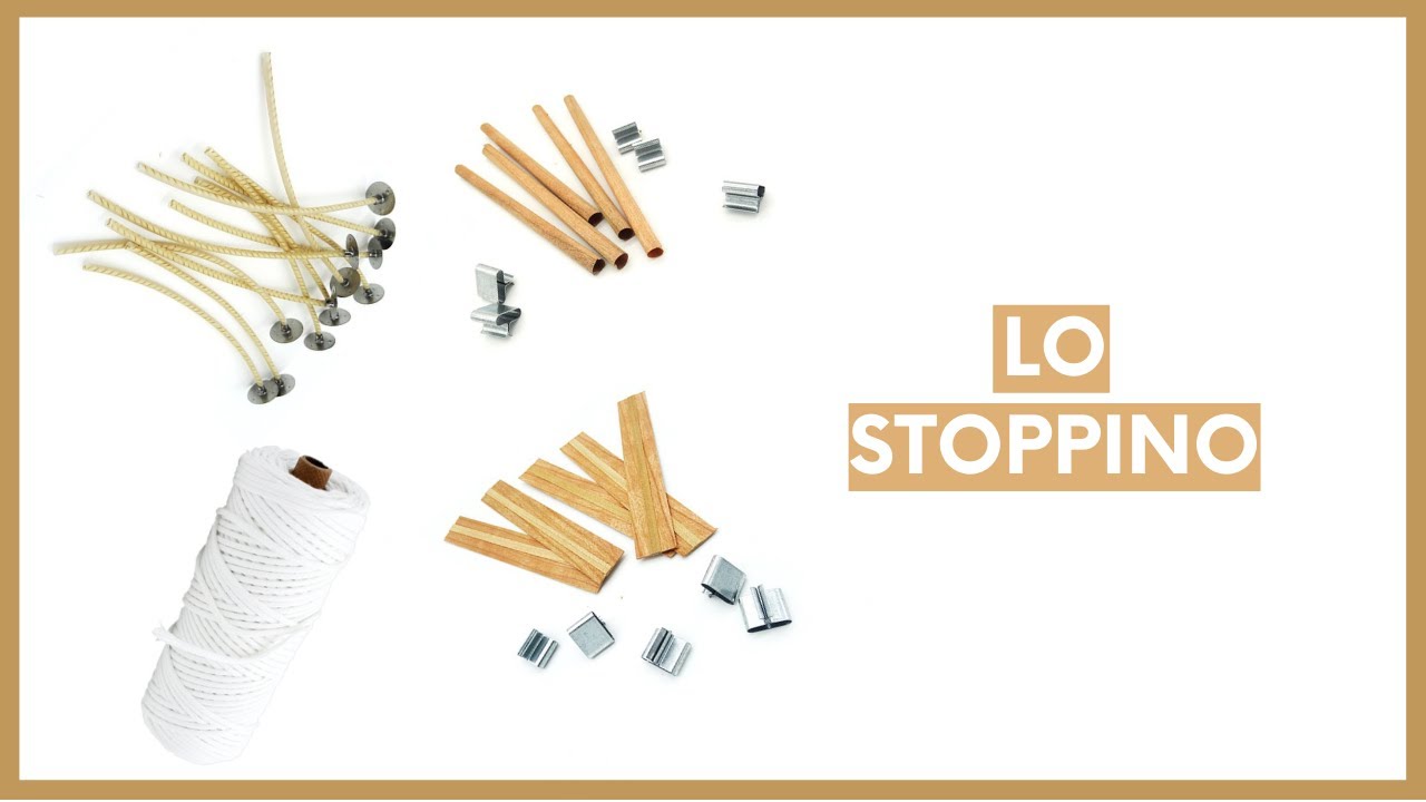 COME SCEGLIERE LO STOPPINO PER LE CANDELE HOMEMADE