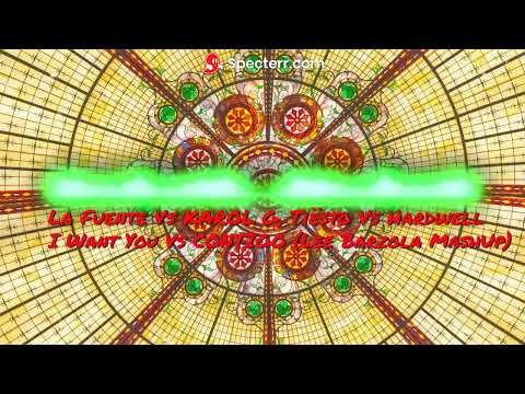 La Fuente Vs KAROL G, Tiësto Vs Hardwell  - I Want You Vs CONTIGO (Lee Barzola Mashup)