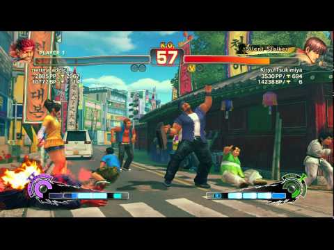 USFIV~ Guy (Kiryu Tsukimiya) vs.  Evil Ryu (nerima addict) HD