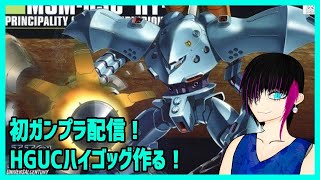 【ガンプラ】配信で今が旬のハイゴッグつくるよ！！【Vtuber】