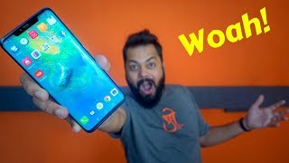 Huawei Mate 20 Pro Unboxing & First Impressions ⚡ It Has Everything & MORE... (Hindi)