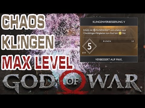 God of War Guide - Chaosklingen Max Level - So macht Ihr das Upgrade  - Widerstand ist zwecklos