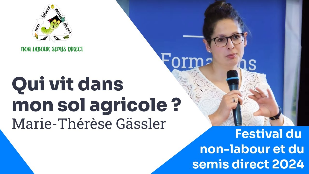 Lien santé du sol et santé de la plante, M-T. Gässler