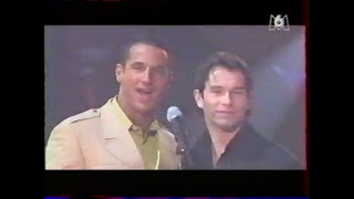 Boy Bands ALLIAGE &amp; BOYZONE - &quot;Te Garder Près De Moi&quot; - HIT Machine End 1997 - French TV Channel M6