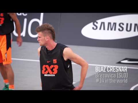 [DUNK] Blaž Črešnar's poster dunk - 2013 FIBA #3x3WT Lausanne