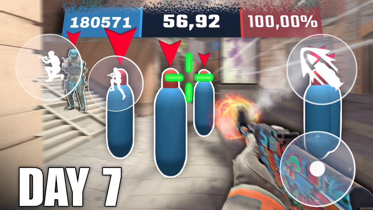 Aim Training for 7 Days on Mobile | Here’s What Happened | Critical Ops