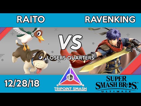 Tripoint Smash 41 - Losers Quarters - Raito (Duck Hunt) Vs. Ravenking (Ike)