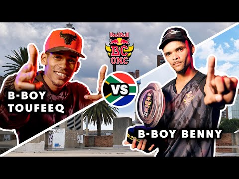 B-Boy Benny vs.  B-Boy Toufeeq | Red Bull BC One Cypher South Africa 2021