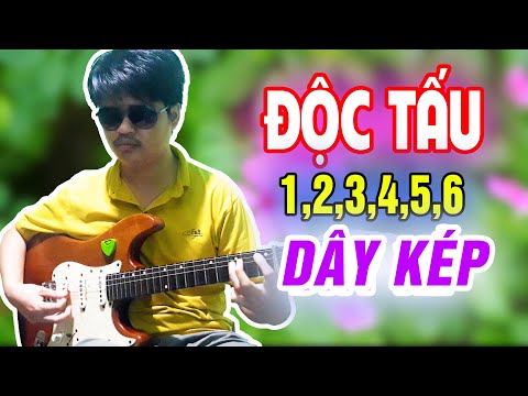 Độc Tấu 6 Câu Vọng Cổ 1,2,3,4,5,6 Dây Kép Ngón Đàn Mùi Của Chàng Trai 24 Tuổi ✔