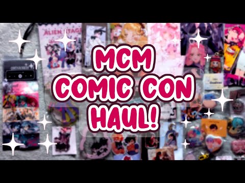 MCM Comic Con Haul! (Artist Alley Pick-Ups | Alien Stage, Madoka Magica & More~)