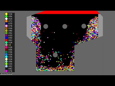 Survival Proliferation 35 - Marble Race in Algodoo