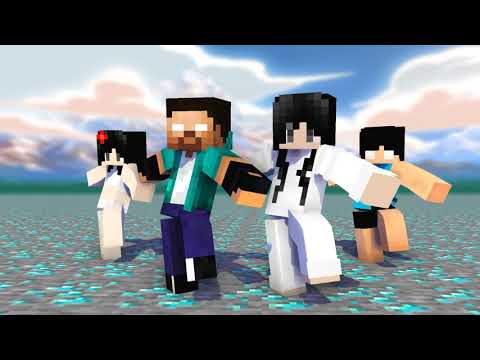 MONSTER SCHOOL : XDJAMES FAMILY DANCE - MINECRAFT ANIMATION
