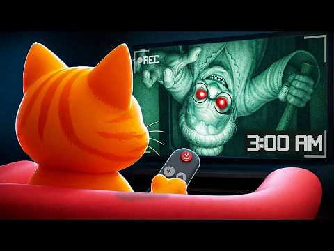 Dont Spy on CURSED Granny at 3am! (I Am Cat VR)