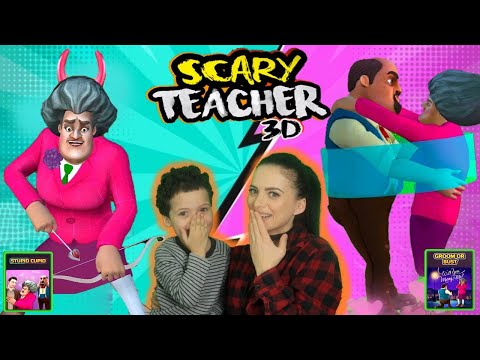 Stupid Cupid & Groom or Bust (Scary Teacher 3D )