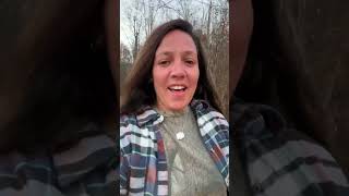 Why did the cat cross the creek? #truegritappalachianways #homesteadlife