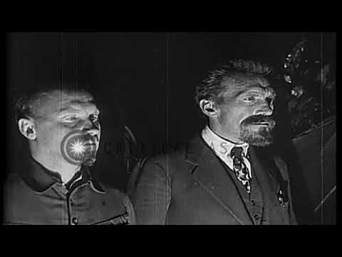 1925 Funeral of Mikhail Frunze The USSR