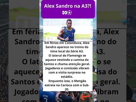 Alex Sandro na A3?! 👀⚽