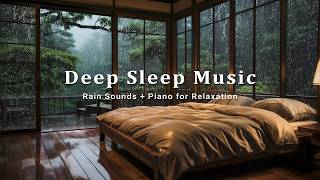 Download lagu 3 Hours Relaxing Sleep Music with Rain Sounds - Healing Sleep Music for Stress Relief mp3