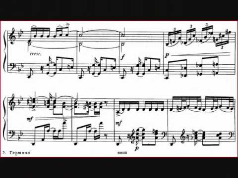 Gershwin Prelude no. 1 B flat major