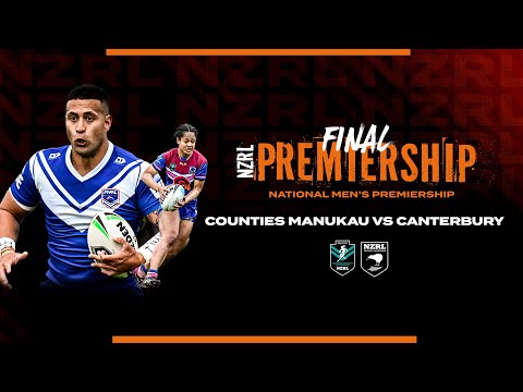 Counties Manukau Stingrays vs Canterbury Bulls – Final | National Men’s Premiership 2025