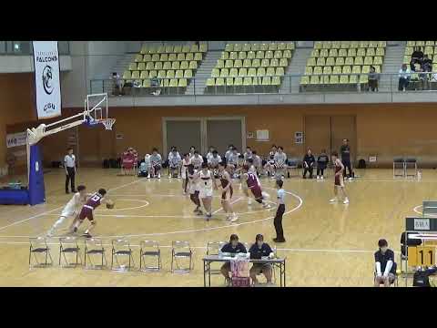 大学バスケ　名古屋学院大学　対　中部学院大学　第94回東海学生バスケットボールリーグ戦　1部リーグ男子