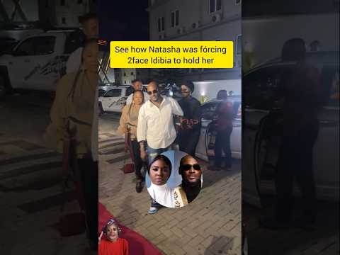 This video tells it all, See how Natasha was dràggîng 2face to hold her hand by fórcé #youtubeshorts