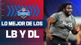 Mejores Jugadas de Linebackers y Linieros Defensivos | NFL Combine 2024