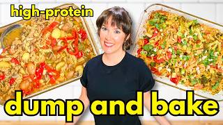 2 Healthy DUMP AND BAKE Vegan Casserole Recipes! (Gluten-Free)