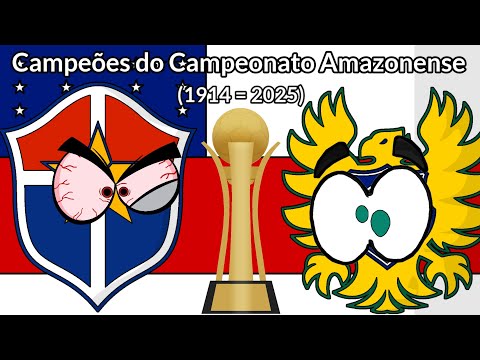 Campeões do Campeonato Amazonense (1914 = 2025) | Especial aniversário do @sofsportclub 🎉