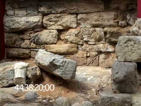 0041 The wall of Themistocles in Athens, Greece