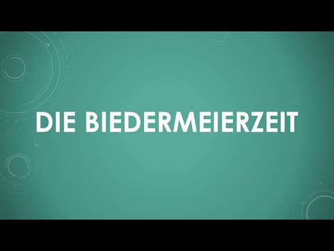 Die Biedermeierzeit einfach und kurz erklärt