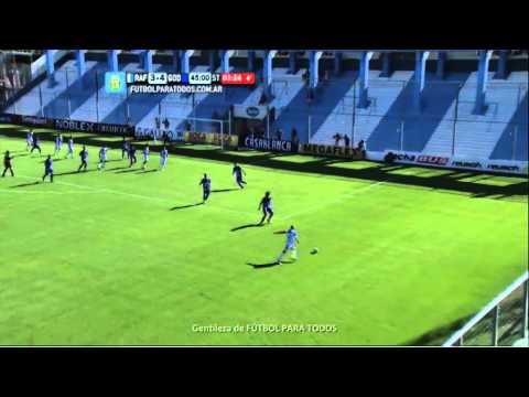 Moyano impresionante. Rafaela 3 - Godoy Cruz 4. Fecha 15. Torneo Primera División 2014. FPT.