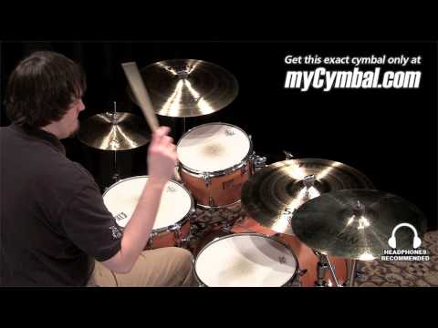 Sabian 17" HH Thin Crash Cymbal - Brilliant (11706B-1012513G)