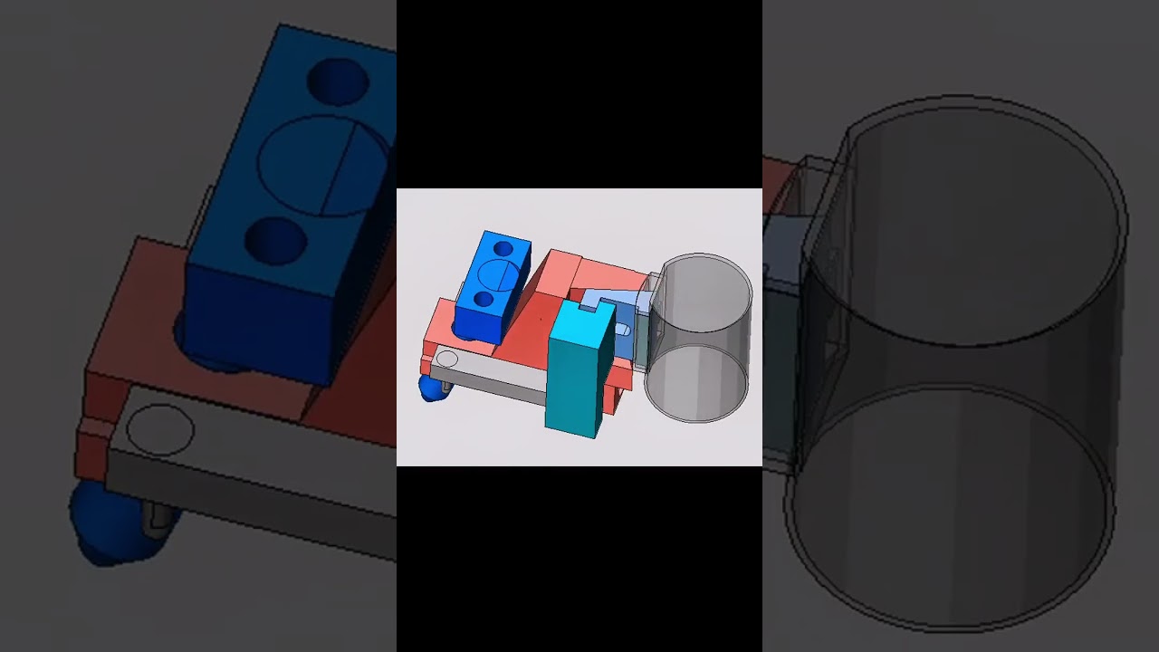 Injection mold slider design structure, slider design