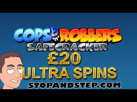 Cops and Robbers Slot Machine £20 Spins with Free Spins and Chase Bonus