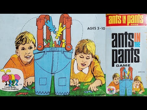 Board Game Archaeology #10 Ants in the Pants (1969) by Schaper