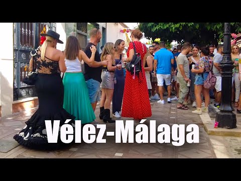 Feria de San Miguel de Vélez Málaga Walking Tour 4k
