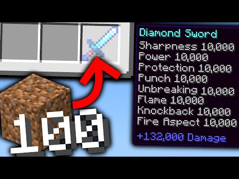 Minecraft UHC but you earn OP LOOT every 100 BLOCKS you MINE...