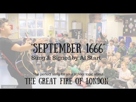 Great Fire of London song | September 1666 |  by Al Start | ideal for school topic