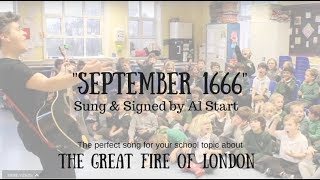 Great Fire of London song | September 1666 |  by Al Start | ideal for school topic
