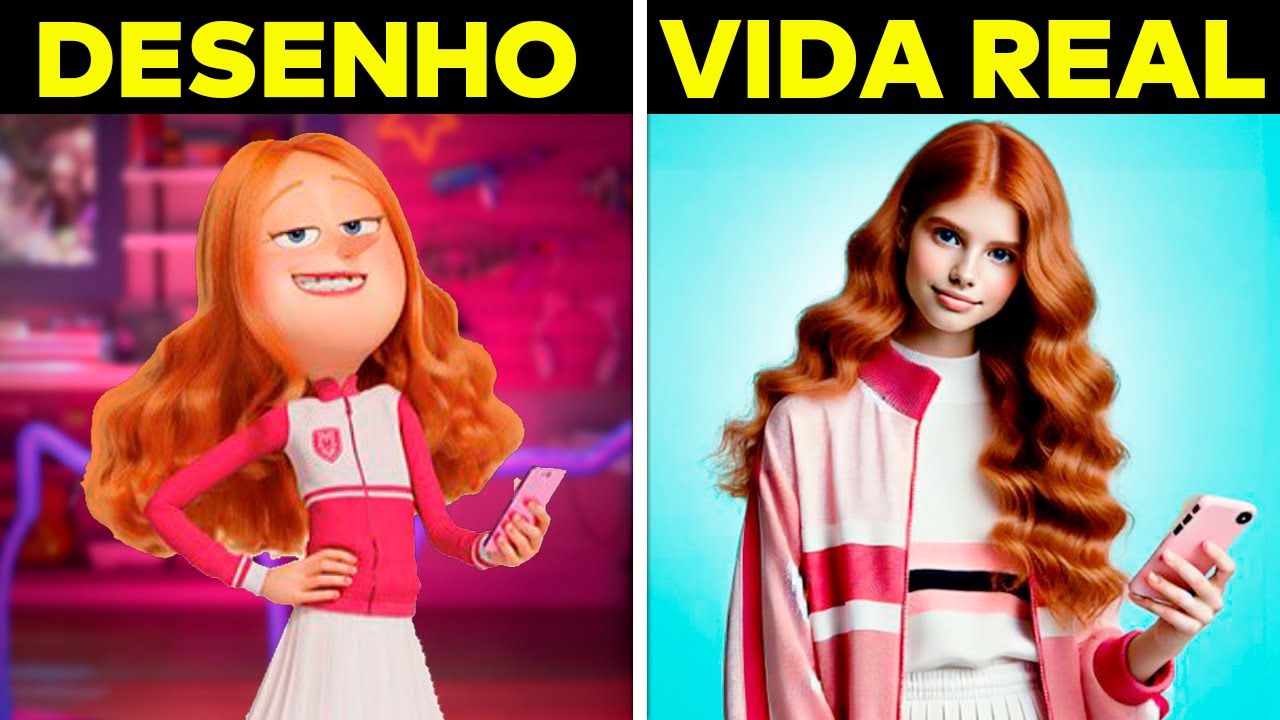 9 Personagens de Minions e Meu Malvado Favorito na VIDA REAL!