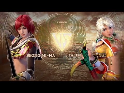 Soul Caliber VI  Seong Mi Na vs Talim