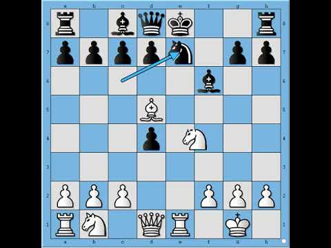 Neverovatni  napad na slepo 😊👍👍👍 MORPHY vs DOMINGUEZ #2876