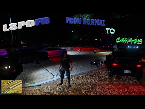 GTA V LSPDFR EP3 - FROM NORMAL TO CHAOS