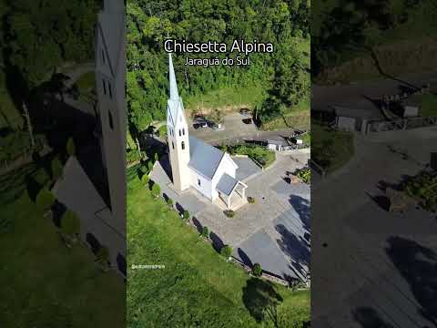 Chiesetta Alpina Jaraguá do Sul. Você conhece? deixa nos comentários 👇🏼