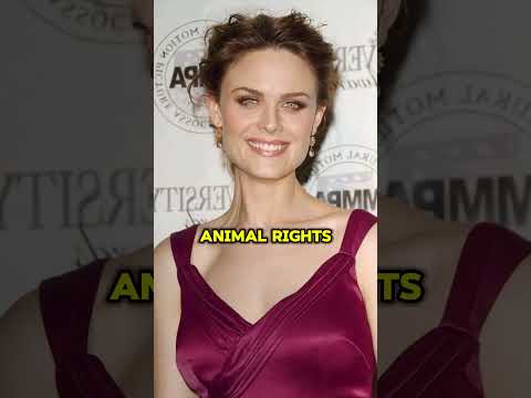 Emily Deschanel Stays True To Her Principles || #emilydeschanel #bones #activism
