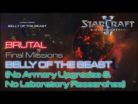 Starcraft II: Wings of Liberty - Vanilla Run - Brutal - Mission 25A: Belly of the Beast