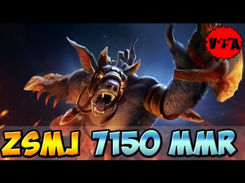 Dota 2 - ZSMJ 7150 MMR Plays Ursa vol #1 - Ranked Match