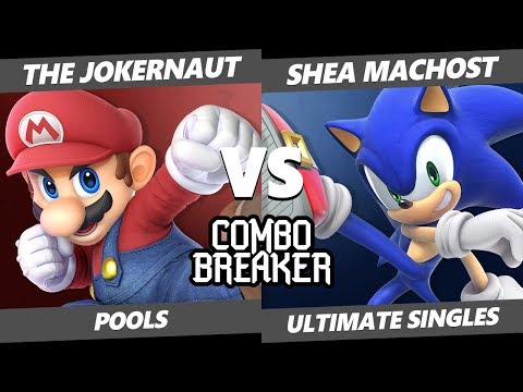CB 2019 SSBU - Shea Machost (Sonic) Vs. The Jokernaut (Mario) Smash Ultimate Tournament Pools