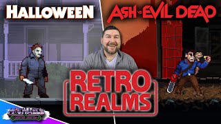 Halloween & Ash Vs. The Evil Dead RetroRealms Review Double Feature!
